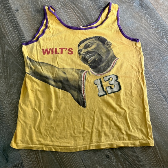 Rare Vintage 1970s Lakers Wilt Chamberlain Slam Dunk Jay Ward Prods Tank